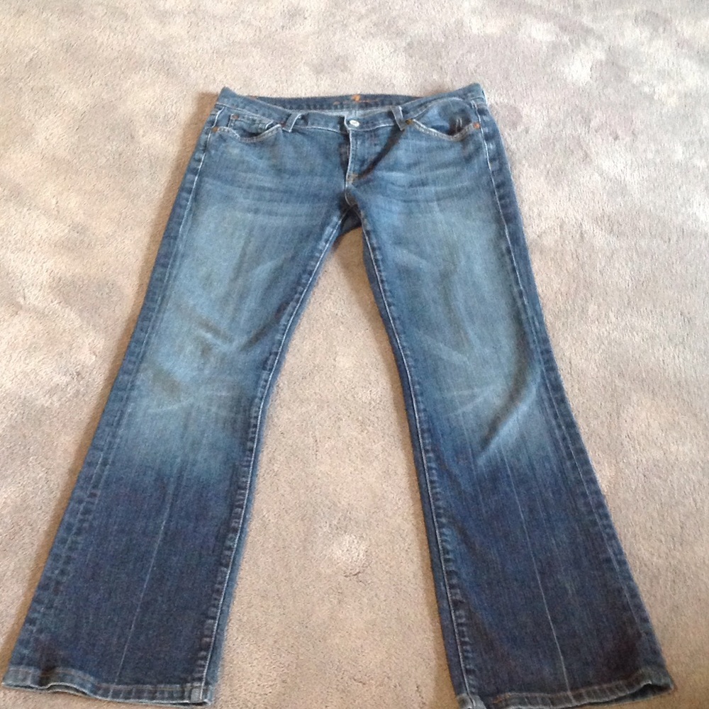 Size 31, 7 for all mankind jeans.